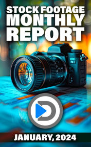 Title: Stock Footage Monthly Financial Report - January, 2024, Author: James Orlowski
