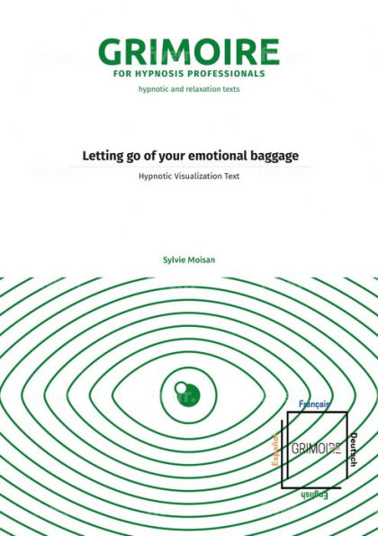 Letting go of your emotional baggage: Hypnotic Visualization Text