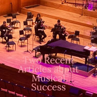 Title: Two Published Articles about Success in Music: a Must Read for Aspiring Musicians, Author: Chris Green