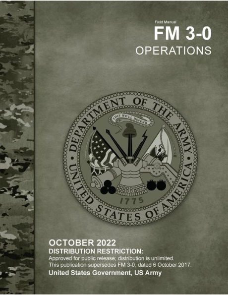 Field Manual FM 3-0 Operations October 2022