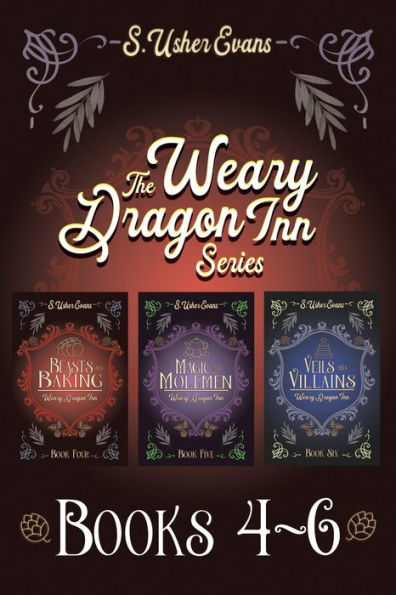The Weary Dragon Inn Books 4-6: A Cozy Mystery Fantasy Series
