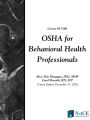 OSHA for Behavioral Health Professionals