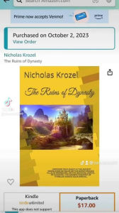 Title: The Ruins of Dynasty, Author: Nicholas Krozel
