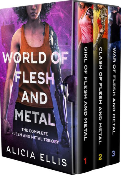 World of Flesh and Metal - Omnibus: The Complete Young Adult Science Fiction Mystery Trilogy