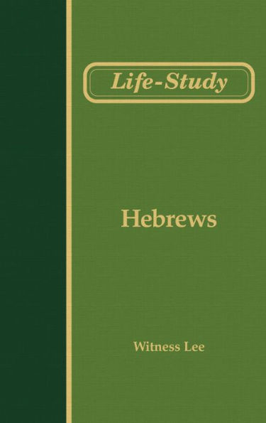 Life-study of Hebrews