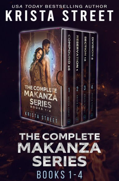 The Complete Makanza Series (Books 1-4): Four Dystopian Romance books in one set