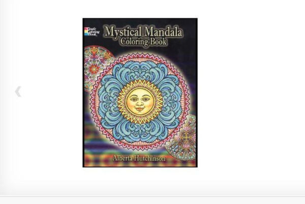 ADULT MYSTICAL MANDALA COLORING BOOK