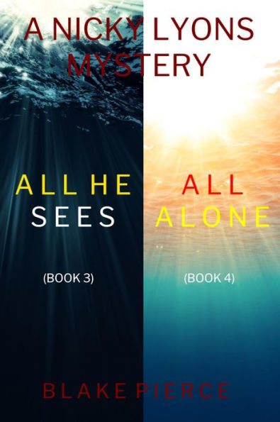 A Nicky Lyons FBI Suspense Thriller Bundle: All He Sees (#3) and All Alone (#4)