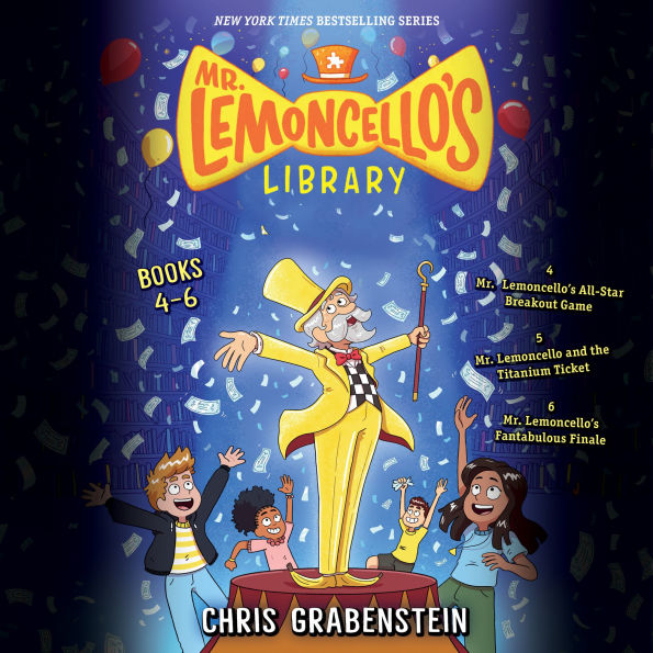 Mr. Lemoncello's Library: Books 4-6: Mr. Lemoncello's All-Star Breakout Game; Mr. Lemoncello and the Titanium Ticket;Mr. Lemoncello's Fantabulous Finale