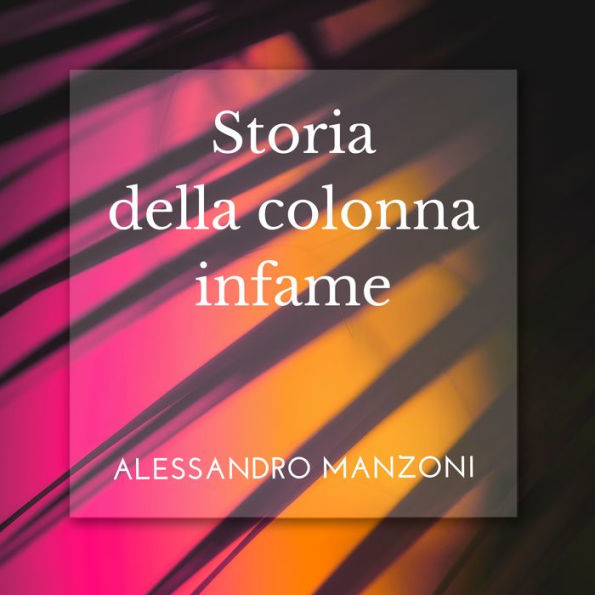 Storia della colonna infame