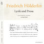 Friedrich Hölderlin ¿ Lyrik und Prosa: Zusammengestellt und gelesen von Axel Grube.