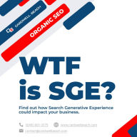 WTF is SGE: Find out how Search Generative Experience could impact your business.