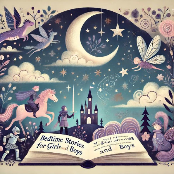 Bedtime stories for girls and boys: Magical Adventures and Dreamy Tales to Drift Away With