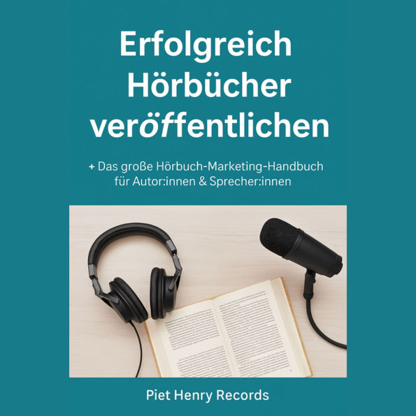 Erfolgreich Hörbücher veröffentlichen: Das große Hörbuch-Marketing-Handbuch für Autor:innen & Sprecher:innen