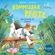 Kommissar Pfote (Band 7) - Spurensuche am Waldsee: Begleite den beliebten Hunde-Held bei seiner Spurensuche - Lustiger Kinderkrimi ab 6 Jahren