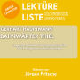 Gerhart Hauptmann: Bahnwärter Thiel. Ungekürzt gelesen mit Interpretationshilfe: Abitur Literatur: Werk und Inhaltsanalyse