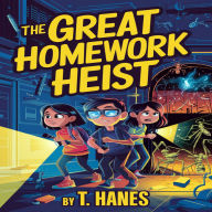 The Great Homework Heist: A Middle-Grade Adventure into Science and Mystery 6x9 paperback glossy book, science fiction mystery books for kids 12-14