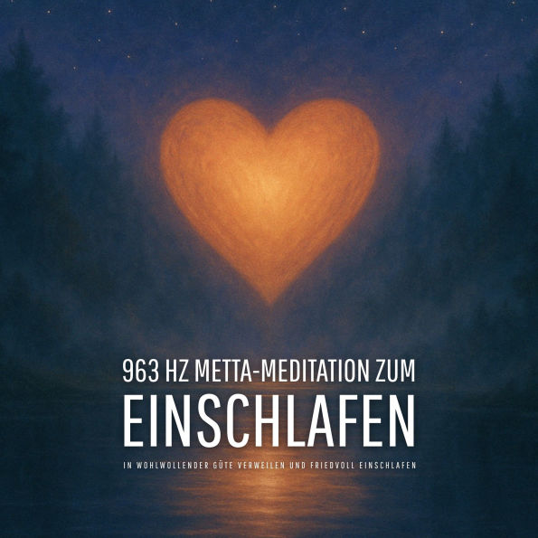 963 Hz Metta-Meditation zum Einschlafen: In wohlwollender Güte verweilen und friedvoll einschlafen