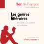Les genres littéraires - Le roman, la poésie et le théâtre (Bac de français)): Réussir le bac de français