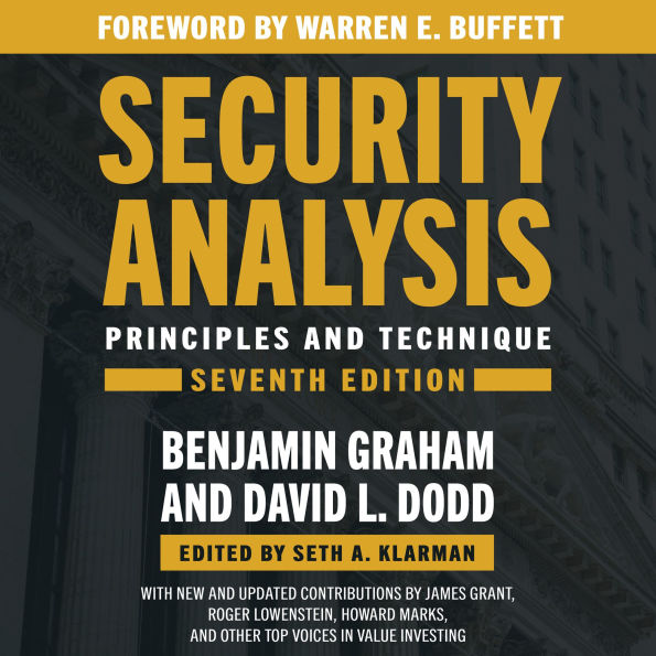 Security Analysis, Seventh Edition: Principles and Techniques