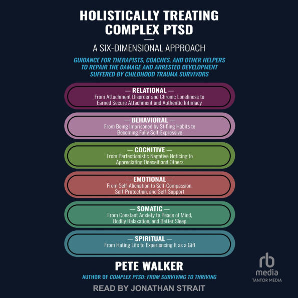 Holistically Treating Complex PTSD: A Six-Dimensional Approach: Guidance for Therapists, Coaches, and Other Helpers to Repair the Damage and Arrested Development Suffered by Childhood Trauma Survivors
