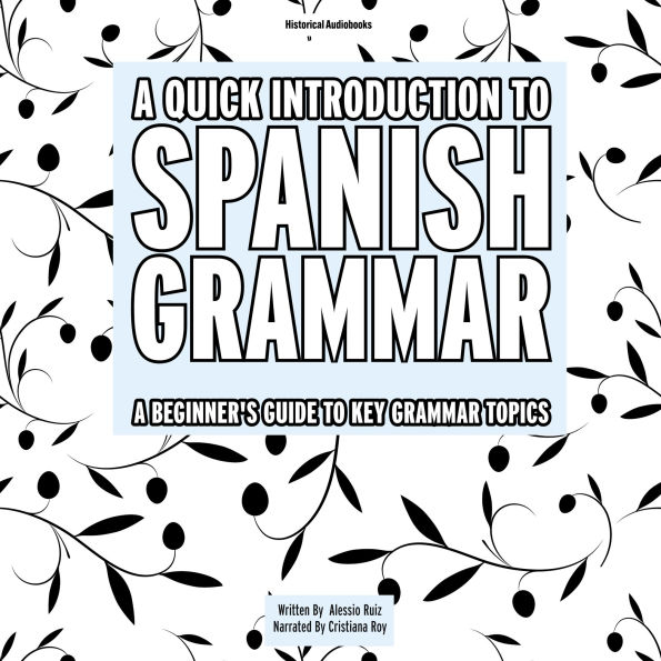 A Quick Introduction To Spanish Grammar: A Beginner's Guide To Key Grammar Topics