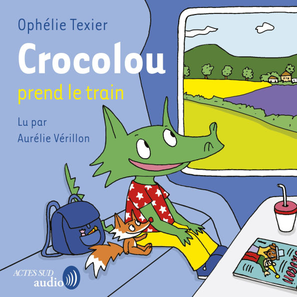 Crocolou prend le train