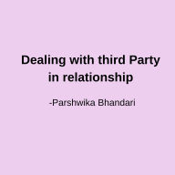 Dealing with third party in relationship: how to deal with problems in relationship