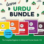 Learn Urdu Bundle - The Complete Beginner to Advanced Course (Levels 1-5)