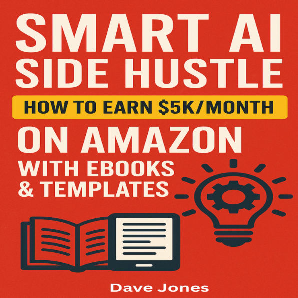 Smart AI Side Hustle: How to Earn $5K/Month on Amazon with Ebooks & Templates
