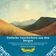 Einfache Geschichten aus den Bergen German Version of Plain Tales From The Hills