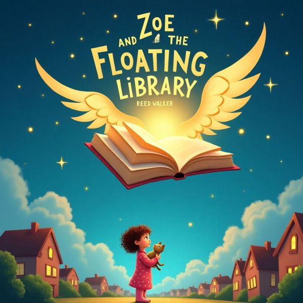 Zoe and the Floating Library: A Bedtime Adventure About Curiosity, Imagination, and the Magic of Books