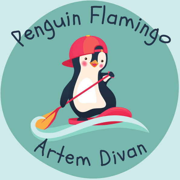 Penguin Flamingo