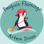 Penguin Flamingo