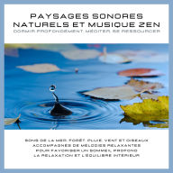 Paysages sonores naturels et musique zen - Dormir profondément, méditer, se ressourcer: Sons de la mer, forêt, pluie, vent et oiseaux, accompagnés de mélodies relaxantes pour favoriser un sommeil profond, la relaxation et l'équilibre intérieur