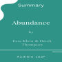 Abundance: What Progress Takes by Ezra Klein and Derek Thompson Audiobook Summary: How We Can Choose a Future of Plenty Over a Culture of Scarcity