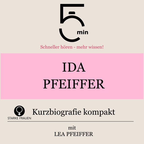 Ida Pfeiffer: Kurzbiografie kompakt: 5 Minuten: Schneller hören - mehr wissen!