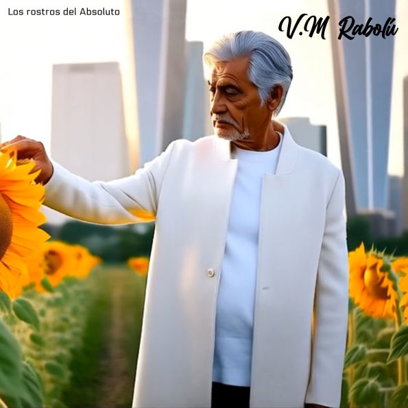 Los rostros del absoluto: Poesía cósmica que te lleva al encuentro con la luz interior