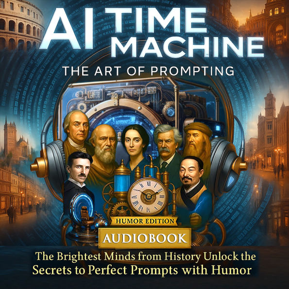 AI Time Machine - The Art of Prompting: The Brightest Minds from History Unlock the Secrets to Perfect Prompts with Humor