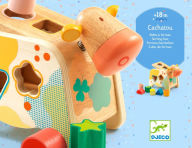 Title: Cachatou Cow Wooden Shape Sorter