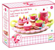 Title: Lilli Rose Tea Party Wooden Tea Set