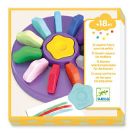 Title: 12 Lightweight Flower Crayons for Little Hands