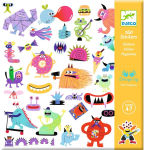 Alternative view 1 of Monster Sticker Sheets