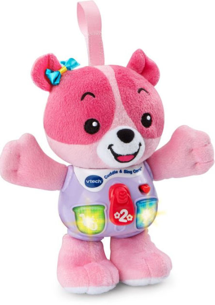 vtech musical cuddle bug soft toy