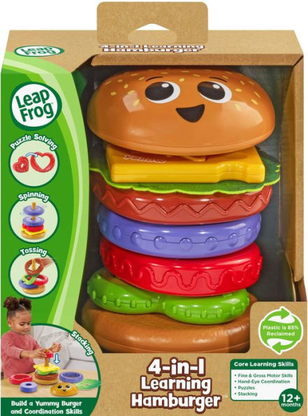 LeapFrog® Stack & Spin Shapes Hamburger