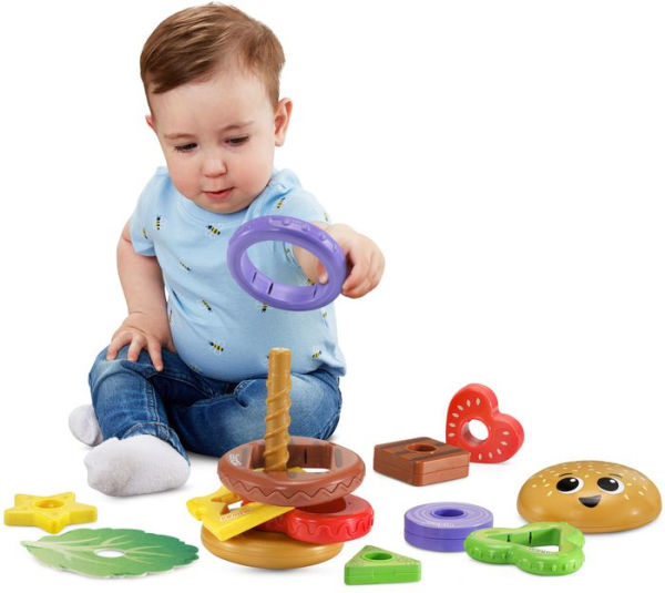 LeapFrog® Stack & Spin Shapes Hamburger