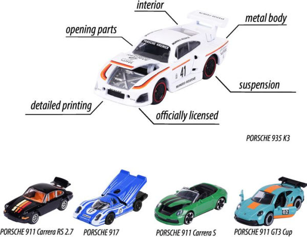 Porsche Motorsport 5 Pieces Giftpack