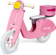 Title: Mademoiselle Pink Scooter Balance Bike