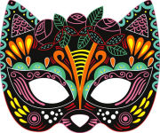 Alternative view 2 of Scratch Art Party Masks