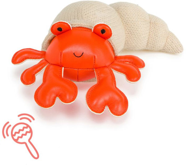 Tiny Friends Rattle, Brigitte the Hermit Crab